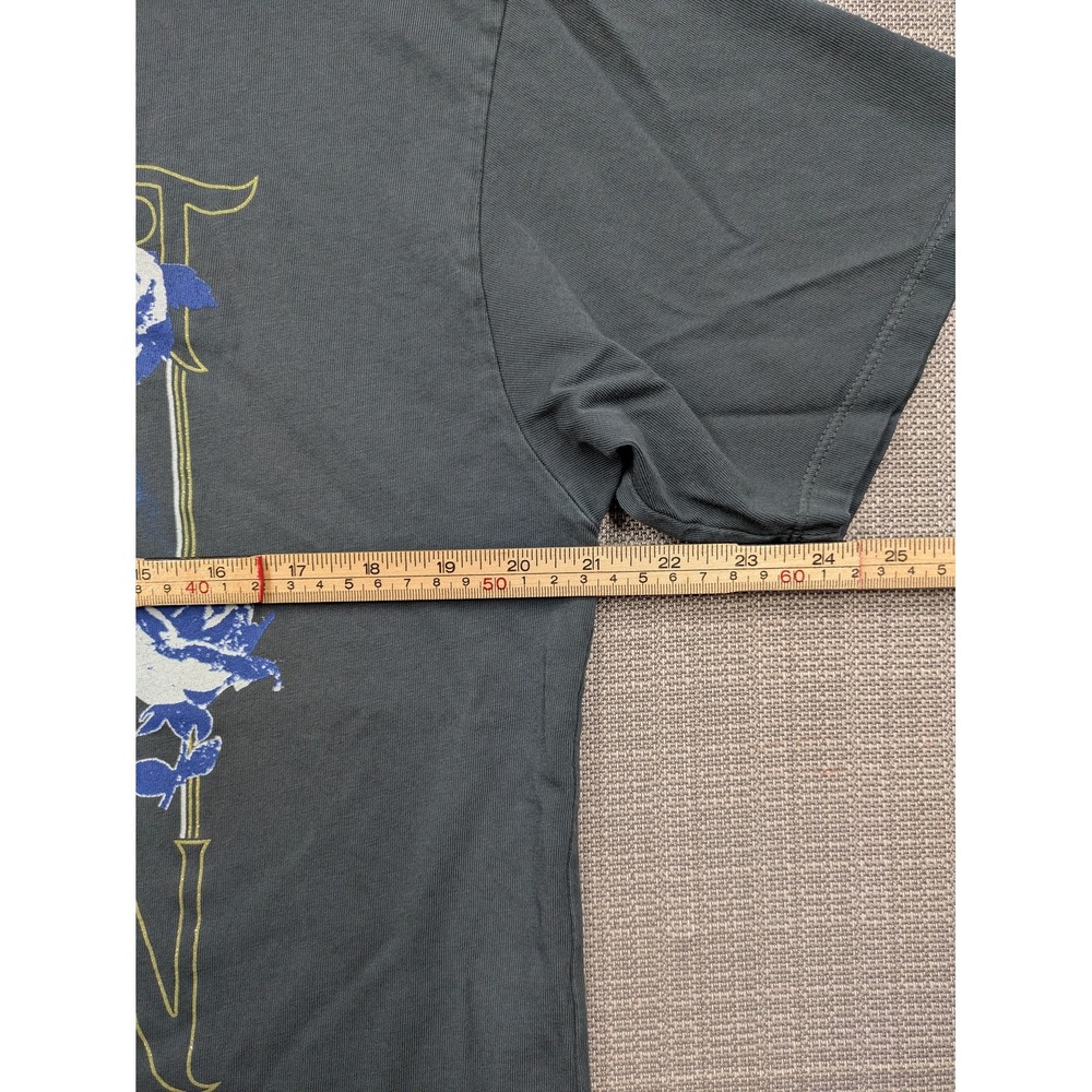 Daydreamer Shirt Womens Large Gray Gold Dust Woman Graphic Crew Neck Tee Top - Picture 6 of 8